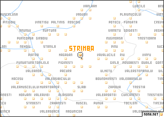 map of Strîmba