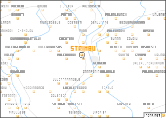 map of Strîmbu