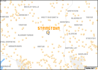 map of Stringtown