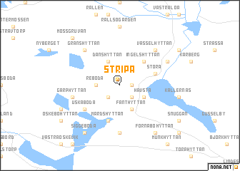 map of Stripa