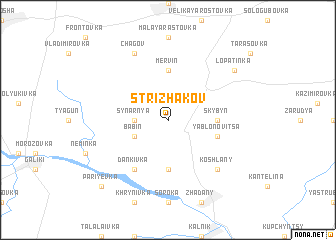 map of Strizhakov