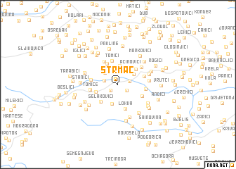 map of Strmac