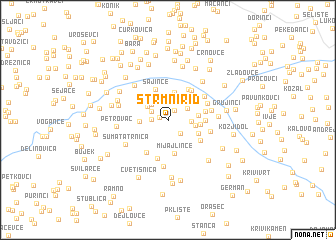 map of Strmni Rid