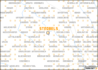 map of Strobels