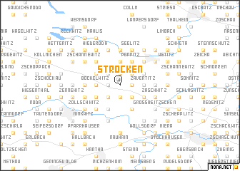 map of Strocken