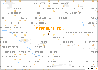 map of Strohweiler