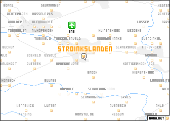 map of Stroinkslanden