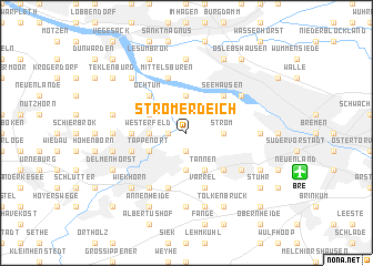 map of Strömerdeich