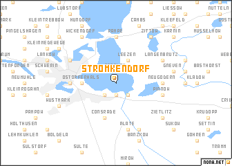map of Strömkendorf