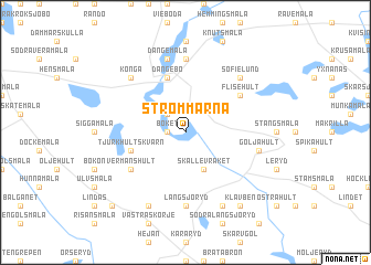 map of Strömmarna