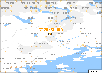 map of Strömslund