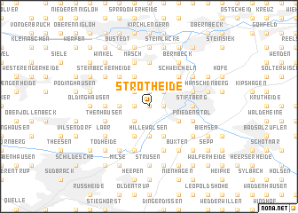 map of Strotheide