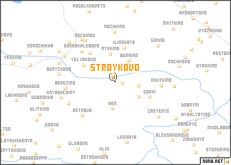 map of Stroykovo