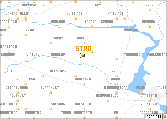 map of Strö