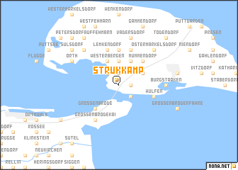 map of Strukkamp