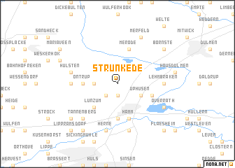 map of Strünkede