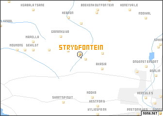 map of Strydfontein