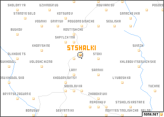 map of Stshalki