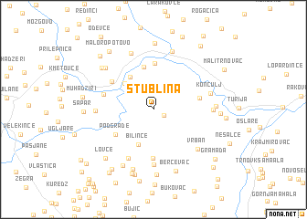 map of Stublina