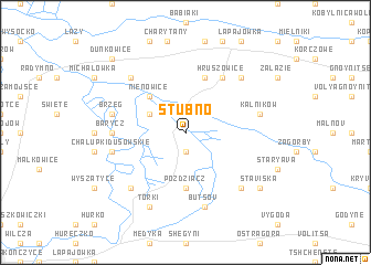map of Stubno