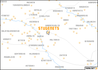 map of Studenets