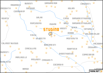 map of Studina