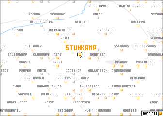 map of Stühkamp