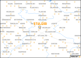 map of Stulgiai