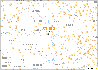 map of Stupa