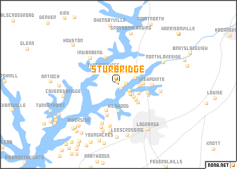 map of Sturbridge