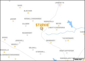 map of Sturkie