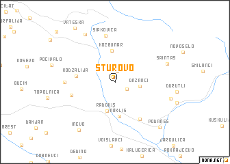 map of Šturovo