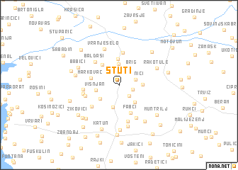 map of Štuti
