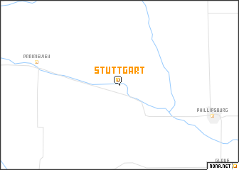 map of Stuttgart
