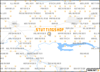 map of Stüttingshof