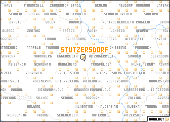 map of Stützersdorf