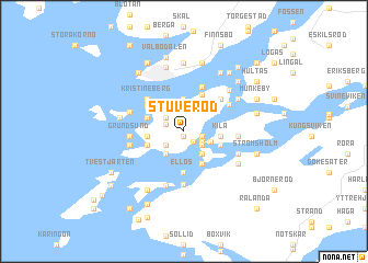 map of Stuveröd