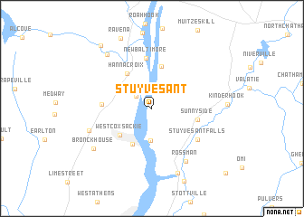map of Stuyvesant