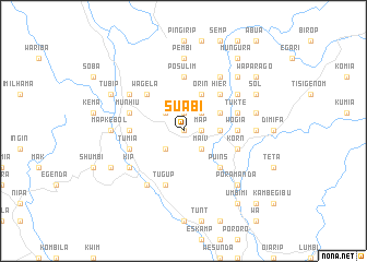 map of Suabi