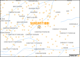 map of Suāgan Tibbi