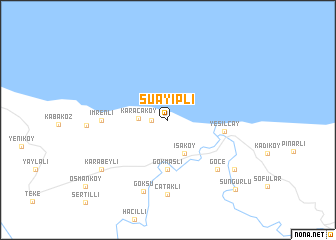 map of Şuayipli