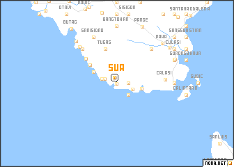 map of Sua
