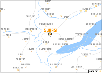 map of Subaşı
