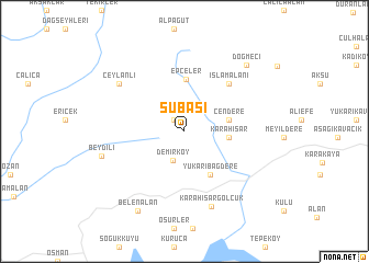 map of Subaşı