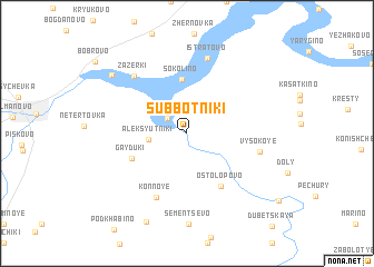 map of Subbotniki