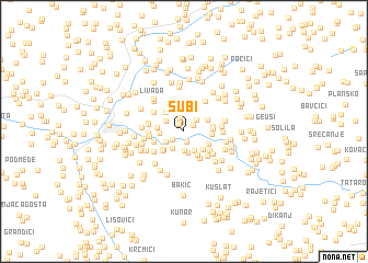 map of Šubi