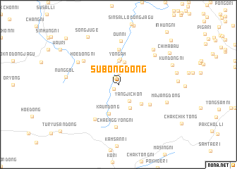 map of Subong-dong