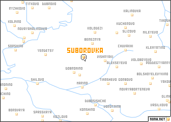 map of Suborovka