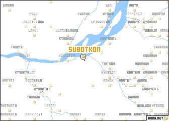map of Subotkôn