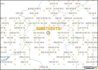 map of Sŭbotkovtsi